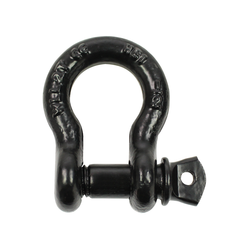2T Bow Shackle Black equipment hire