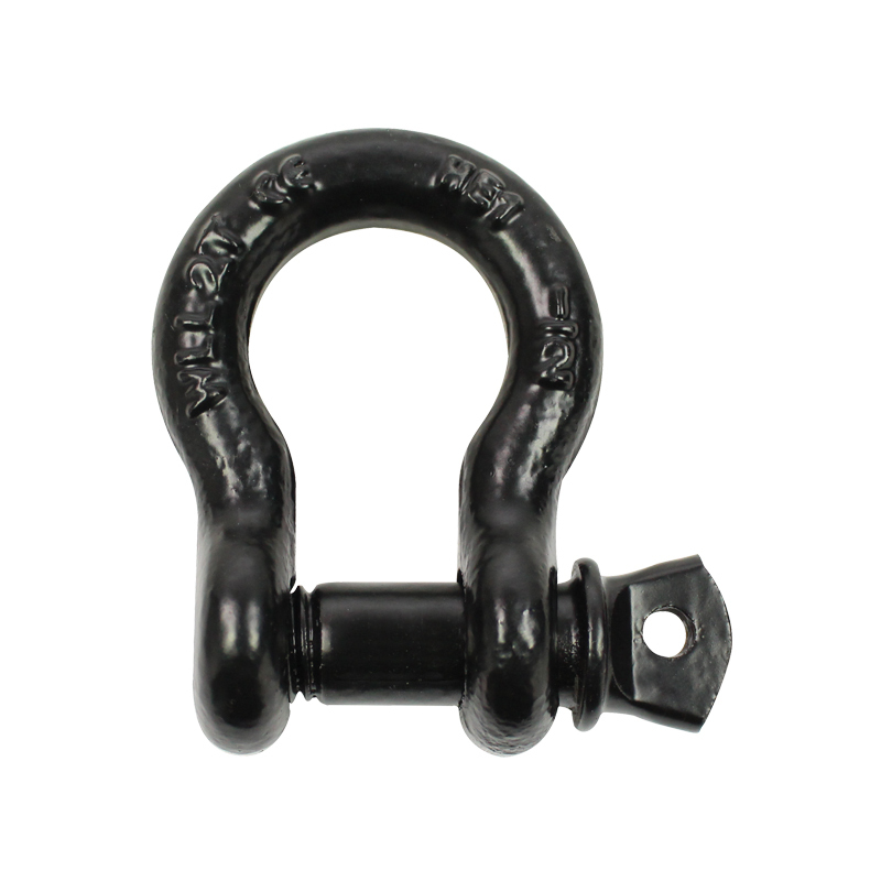 3.25T Bow Shackle Black equipment hire