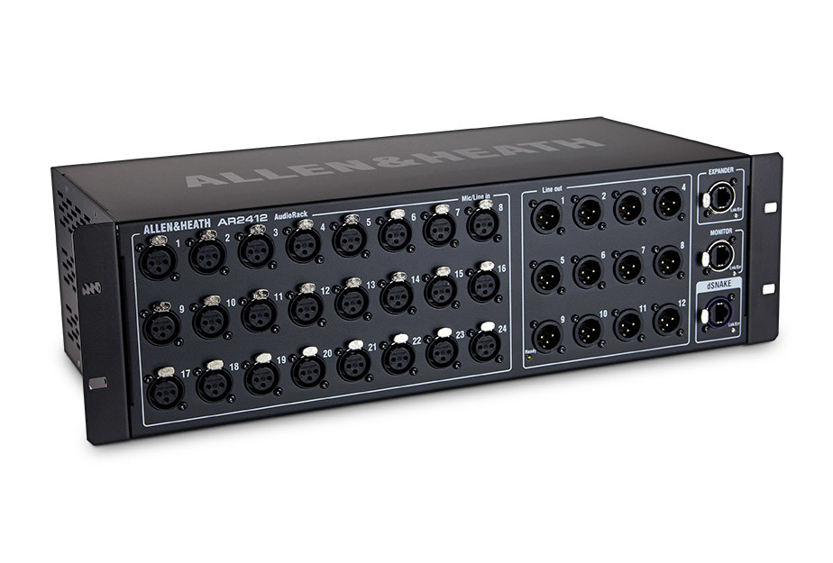 Allen & Heath AR2412 Audio Rack (dSnake) equipment hire