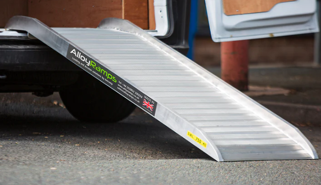AlloyRamps Aluminium Van Ramp 2100mm equipment hire