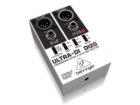 Behringer Ultra-DI D120 Stereo DI Box equipment hire