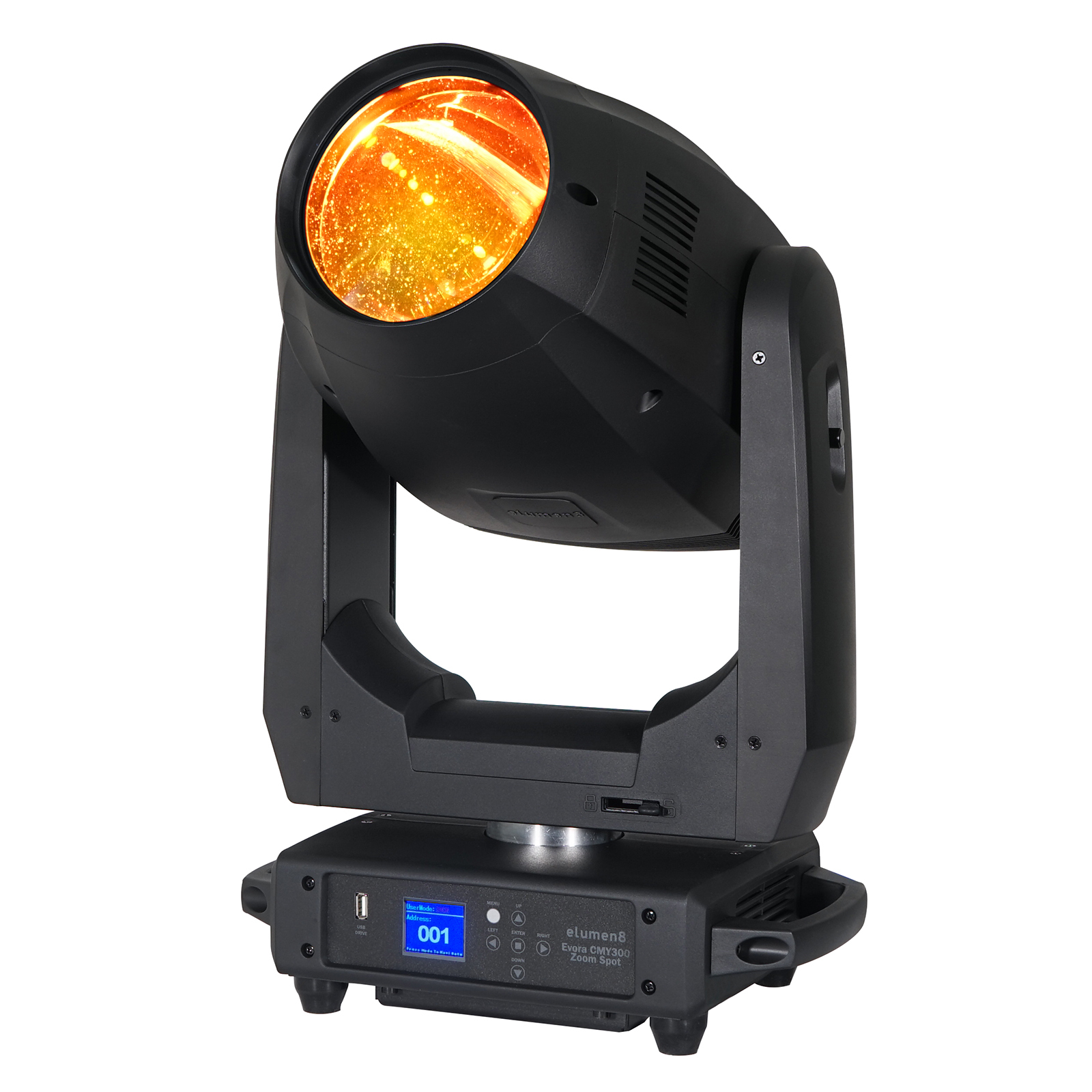 Elumen8 Evora CMY300 Moving Head Spot equipment hire