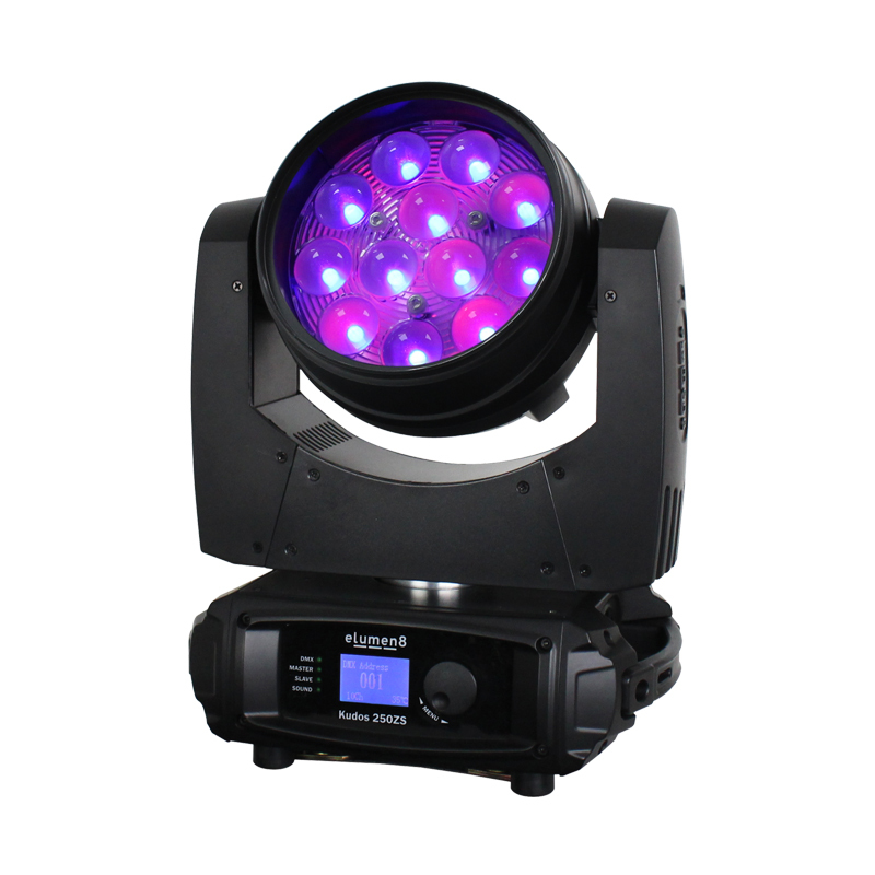 Elumen8 Kudos 250ZS Moving Head Wash equipment hire
