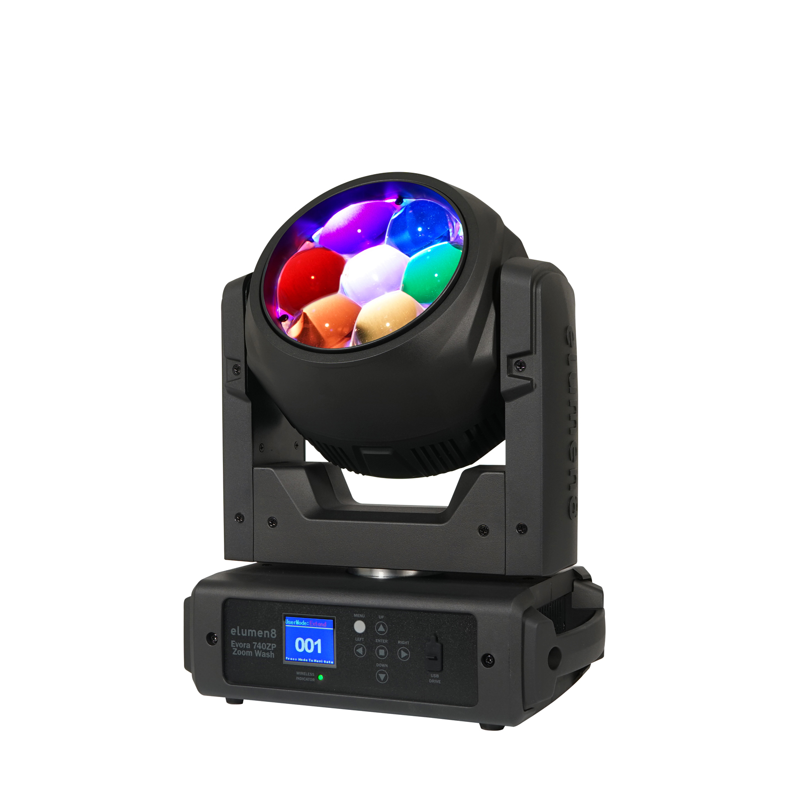 Evora 740ZP Moving Head Zoom Wash equipment hire