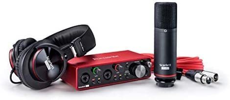 Focusrite Scarlett 2i2 USB Soundcard equipment hire