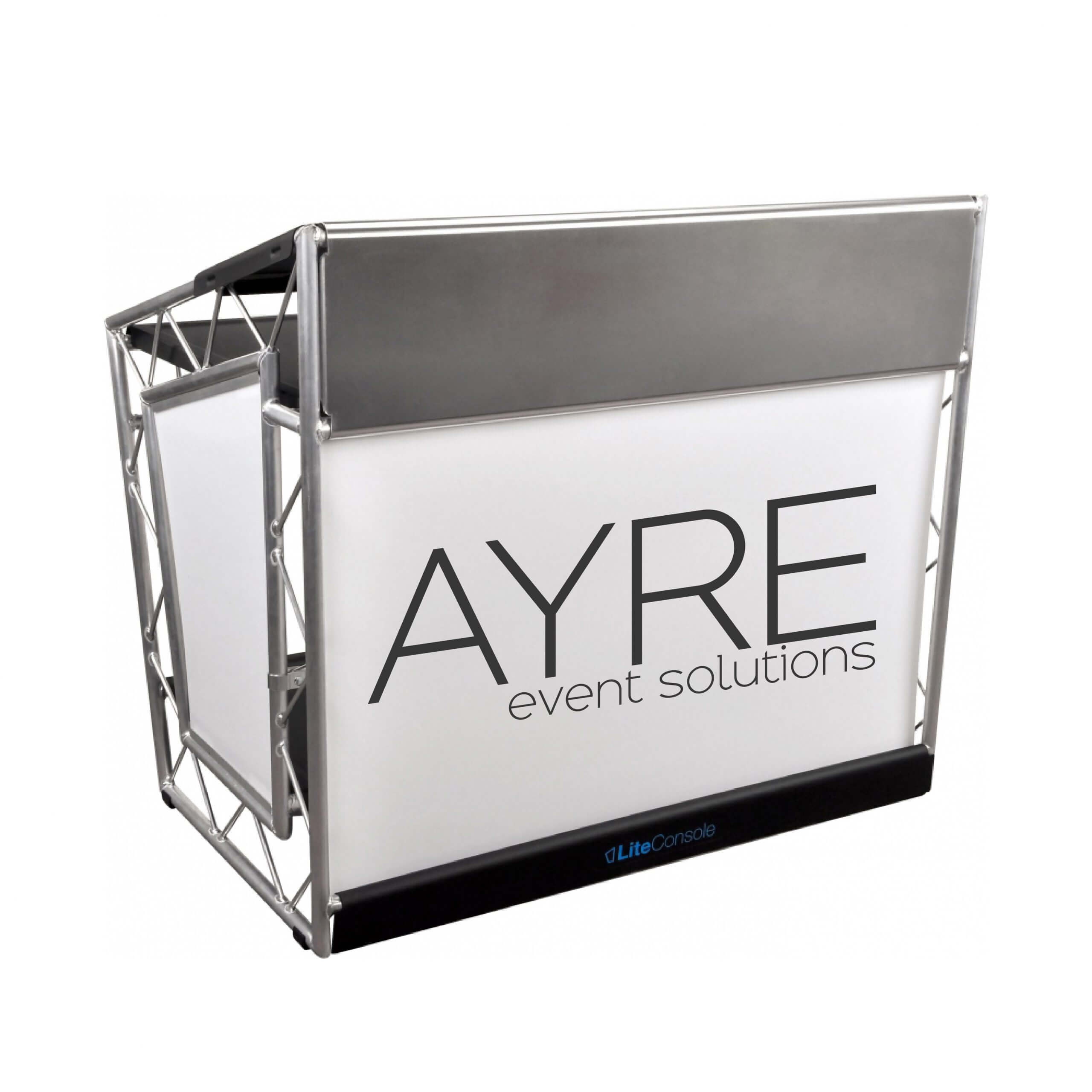 LiteConsole XPRS DJ Stand equipment hire