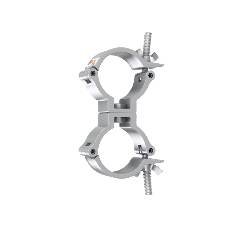 Narrow Swivel Coupler Silver (SWL 100Kg) equipment hire