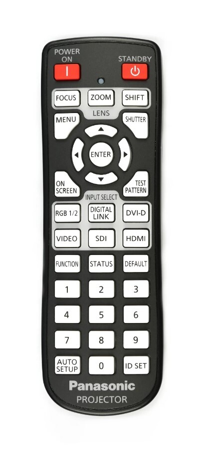 Panasonic PT-REQ12BEJ Projector Remote equipment hire