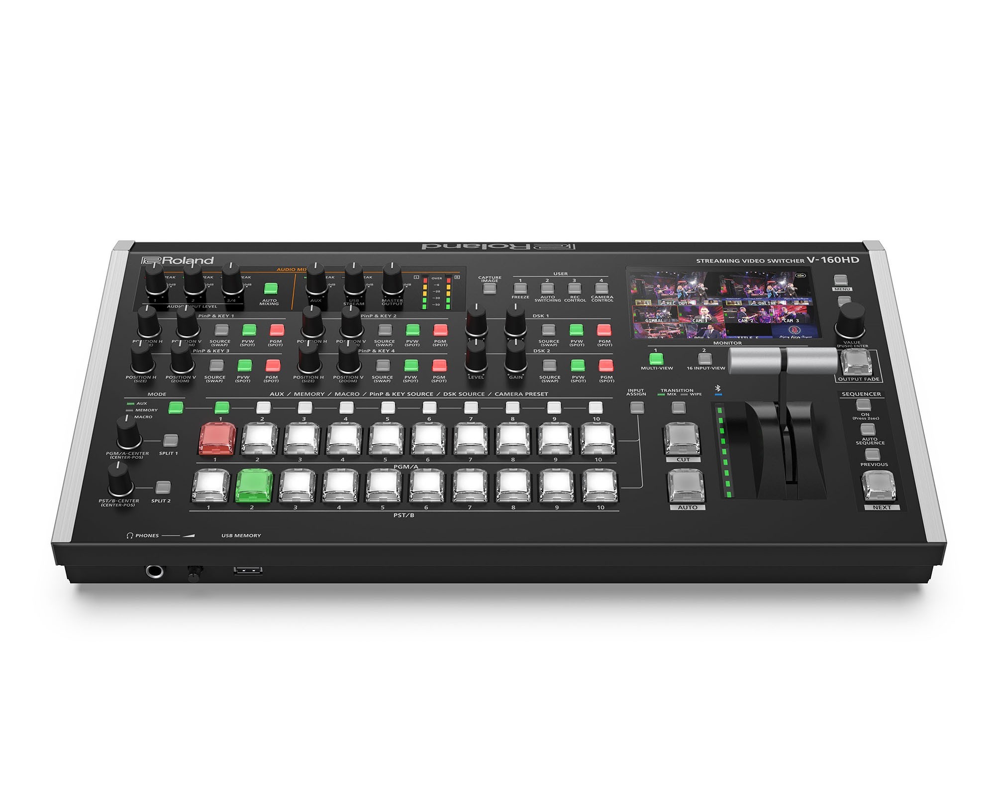 Roland V-160HD Streaming Vision Mixer equipment hire