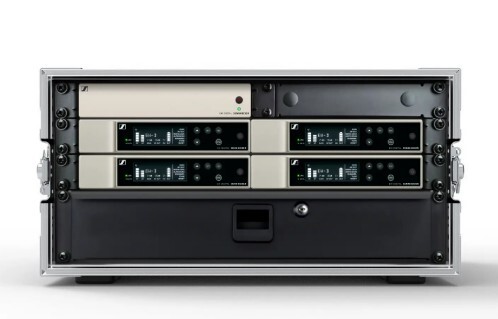 Sennheiser EW-D 4-Way Mic Rack equipment hire