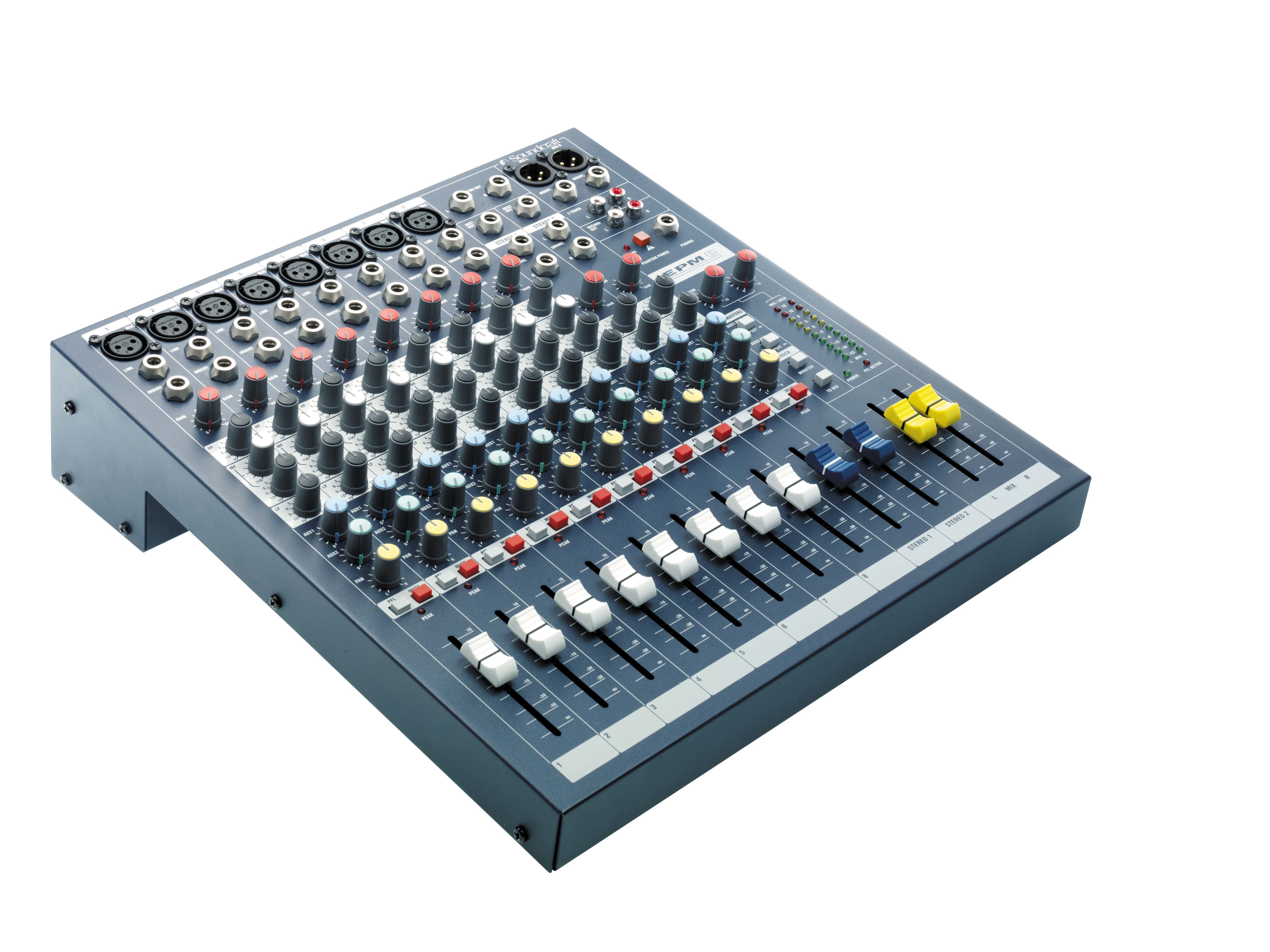 Soundcraft EPM6 6ch Mixer equipment hire