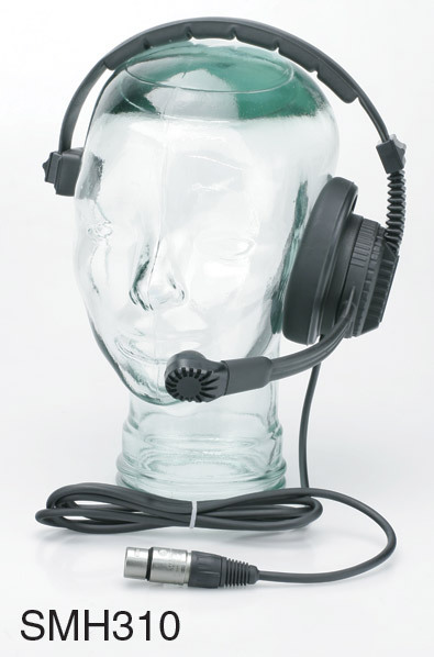 Tecpro SMH310 Single Muff Headset (Green-Go) equipment hire