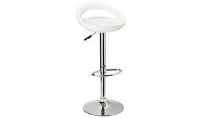 White Adjustable Height Swivel Stool equipment hire